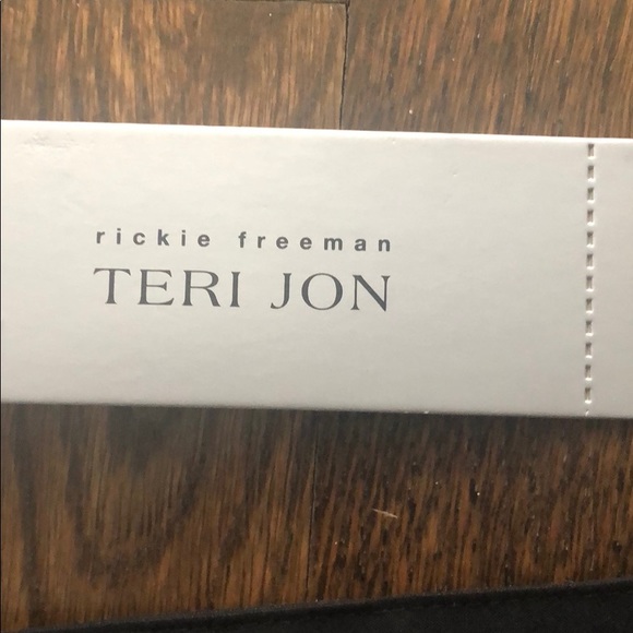 Teri Jon A-line Evening Gown with Embellished Belt - Picture 7 of 13